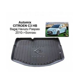 Citroen C3 2016-2019 3D Bagaj Havuzu