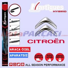 Citroen C3 Hybrid 2002-2009 Silecek Takımı