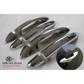 Citroen C3 İçin 2010 2016 4 Kapı Krom Kapı Kolu