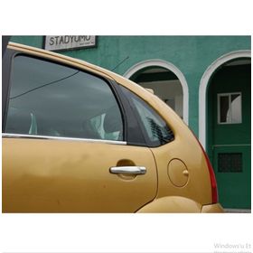 Citroen C3 P.Çelik 2002-2009 4 Parça Krom Cam Çıtası