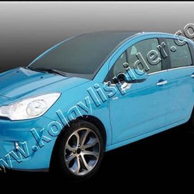 Citroen C3 Paslanmaz Çelik 4 Kapı Krom Kapı Kolu