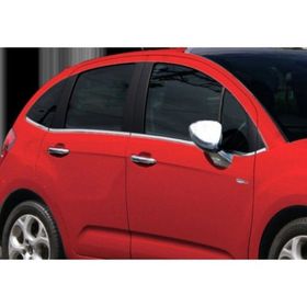 Citroen C3 Paslanmaz Çelik 4 Kapı Krom Kapı Kolu