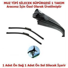 Citroen C4 11.2004 Sonrası Sağ Sol Muz Silecek Süpürgesi Takımı