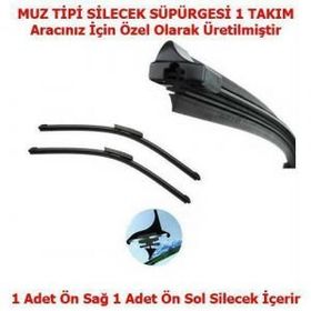 Citroen C4 11.2004 Sonrası Sağ Sol Muz Silecek Süpürgesi Takımı