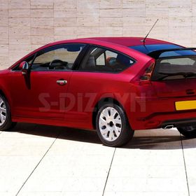 Citroen C4 2 Kapı 2005 2010 5514121 Krom Kapı Kolu
