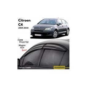 Citroen C4 2004-2010 Mugen Cam Rüzgarlığı