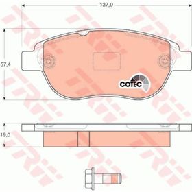 Citroen C4 2004/2011 1.4cc 1.6HDI Havalı Ön Fren Diski