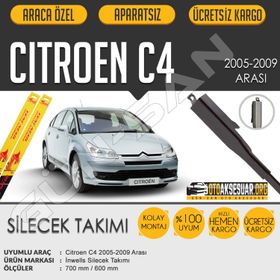 Citroen C4 2005-2009 Silecek Takımı