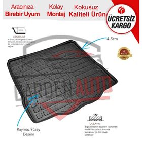 Citroen C4 2005-2010 3d Bagaj Havuzu