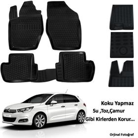 Citroen C4 3D Oto Paspas Seti