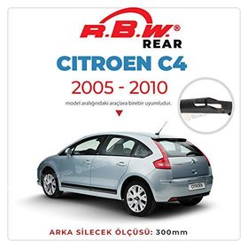 Citroen C4 Arka Silecek