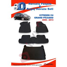 Citroen C4 Grand Picasso 2006-2013 Paspas ve Bagaj Havuzu