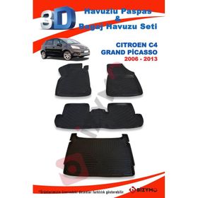 Citroen C4 Grand Picasso 2006-2013 Paspas ve Bagaj Havuzu