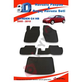 Citroen C4 Hb 2006-2010 Paspas ve Bagaj Havuzu