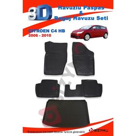Citroen C4 Hb 2006-2010 Paspas ve Bagaj Havuzu