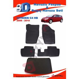 Citroen C4 Hb 2006-2010 Paspas ve Bagaj Havuzu