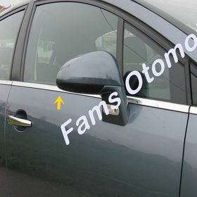 Citroen C4 HB P.Çelik 2004-2010 8 Parça Krom Cam Çıtası