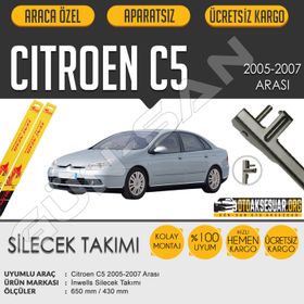 Citroen C5 2005-2007 Muz Silecek Takımı