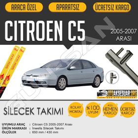 Citroen C5 2005-2007 Muz Silecek Takımı