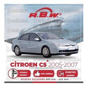 Citroen C5 2005-2007 Muz Silecek Takımı