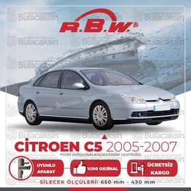 Citroen C5 2005-2007 Muz Silecek Takımı