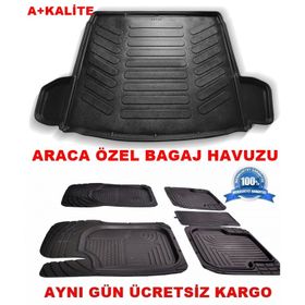 Citroen C5 2019 Model 3D Havuzlu Paspas