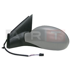 Citroen C5 Elektrikli Isıtmalı Astarlı Mavi Cam Asferik Sol 2001-2008 Ayna