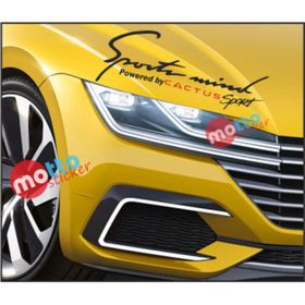Citroen Cactus Sports Mind Far Üstü Oto Sticker