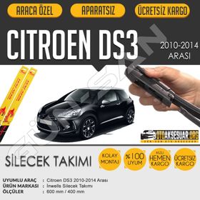 Citroen DS3 2010-2014 Muz Silecek Takımı