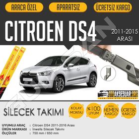 Citroen DS4 2011-2015 Muz Silecek Takımı