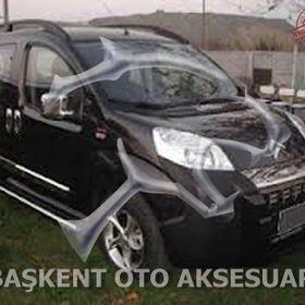 Citroen Nemo 2008 Üzeri Krom 2 Parça Ayna Kapağı