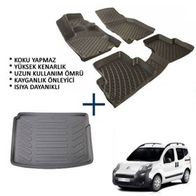 Citroen Nemo 2008 ve Sonrası Paspas ve Bagaj Havuzu
