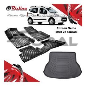 Citroen Nemo 2008 ve Sonrası Paspas ve Bagaj Havuzu