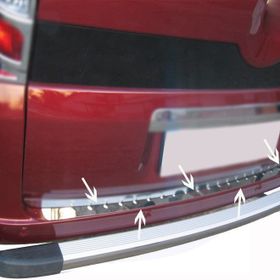 Citroen Nemo Arka Paslanmaz Çelik 2008 Üzeri Tampon Eşiği