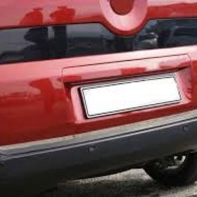 Citroen Nemo Formlu 2008 Üzeri Krom Bagaj Alt Çıtası