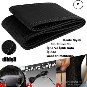 Citroen Nemo Siyah Direksiyon Kılıfı