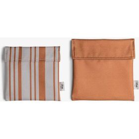 Citron 1060209 Caramel Tekrar Kullanılabilir 2'li Sandviç Çantası Set