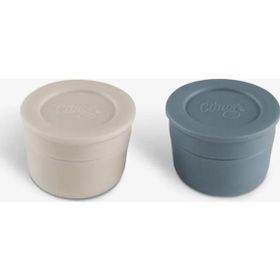 Citron 1196816 Light Gray Dusty Blue Mini 2'li Sos Kapları