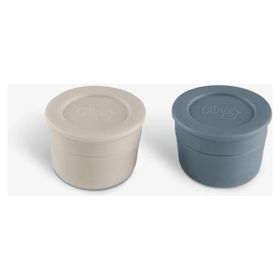 Citron 1196816 Light Gray Dusty Blue Mini 2'li Sos Kapları