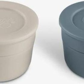 Citron 1196816 Light Gray Dusty Blue Mini 2'li Sos Kapları