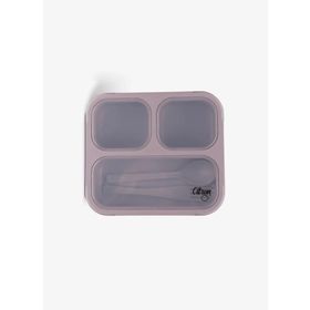 Citron 1196861 Mor Çatal ve Kaşıklı Bento Beslenme Kutusu Seri