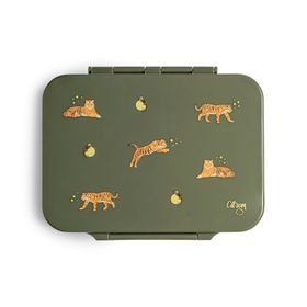 Citron 1286562 Tiger Tritan 4 Bölmeli Beslenme Kutusu Seti
