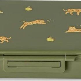 Citron 1286562 Tiger Tritan 4 Bölmeli Beslenme Kutusu Seti