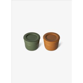Citron 1286876 Caramel Green Mini 2'li Sos Kapları