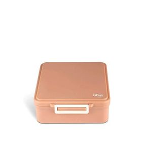 Citron Blush Pink 4 Bölmeli Sosluk ve Çelik Kavanozlu Grand Beslenme Kutusu Seti
