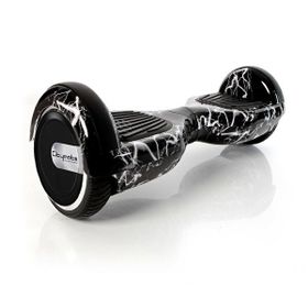 Citymate Elektrikli Kaykay 6.5" Şimşek Grafity Desenli Akıllı Denge Hoverboard ve Çanta