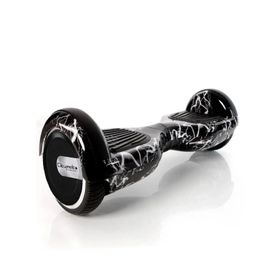 Citymate Elektrikli Kaykay 6.5" Şimşek Grafity Desenli Akıllı Denge Hoverboard ve Çanta