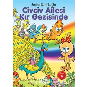 Civciv Ailesi Kır Gezisinde-Beyaz Seri 7 - Emine Şenlikoğlu