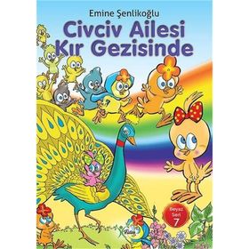 Civciv Ailesi Kır Gezisinde-Beyaz Seri 7 - Emine Şenlikoğlu