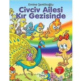 Civciv Ailesi Kır Gezisinde-Beyaz Seri 7 - Emine Şenlikoğlu